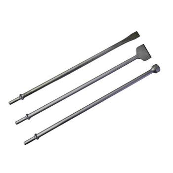 3PC LONG PNEUMATIC CHISEL SET